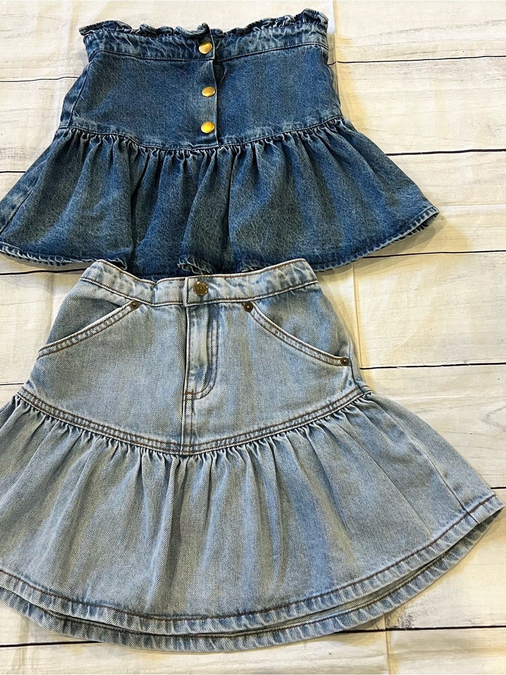 Louis Louise & Hux Baby 2 Mini Denim Skirts